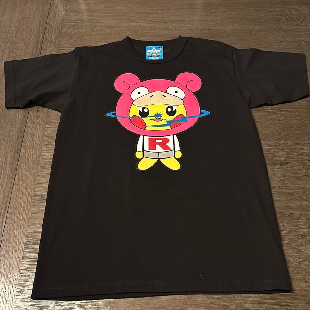 Sukamii Pokemon Team Rocket Slow Poke Pikachu Hype Trend Men’s Shirt